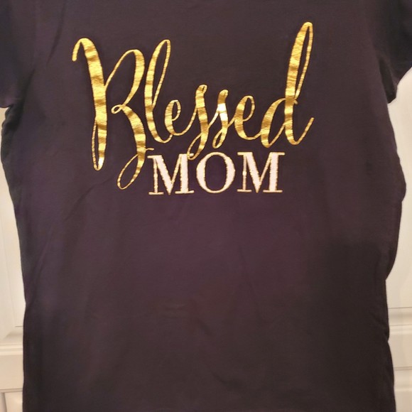 LADIES "BLESSED MOM" TOP SIZE LARGE* - Picture 2 of 3